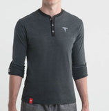 Men's Long Sleeve Henley