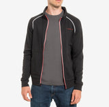 Unisex Black Track Jacket